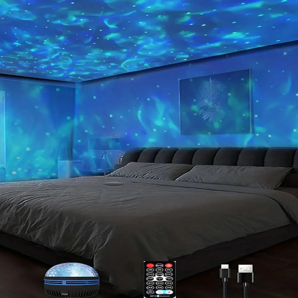 Star Projector, Galaxy Projector, Water Ocean