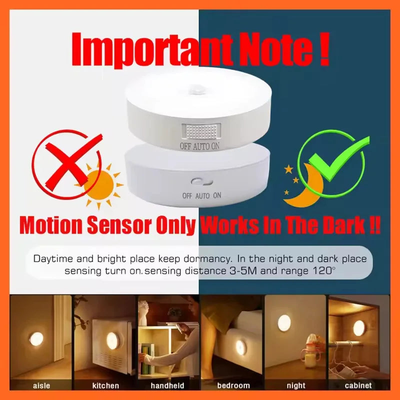 Smart Motion Sensor Light – Auto On/Off