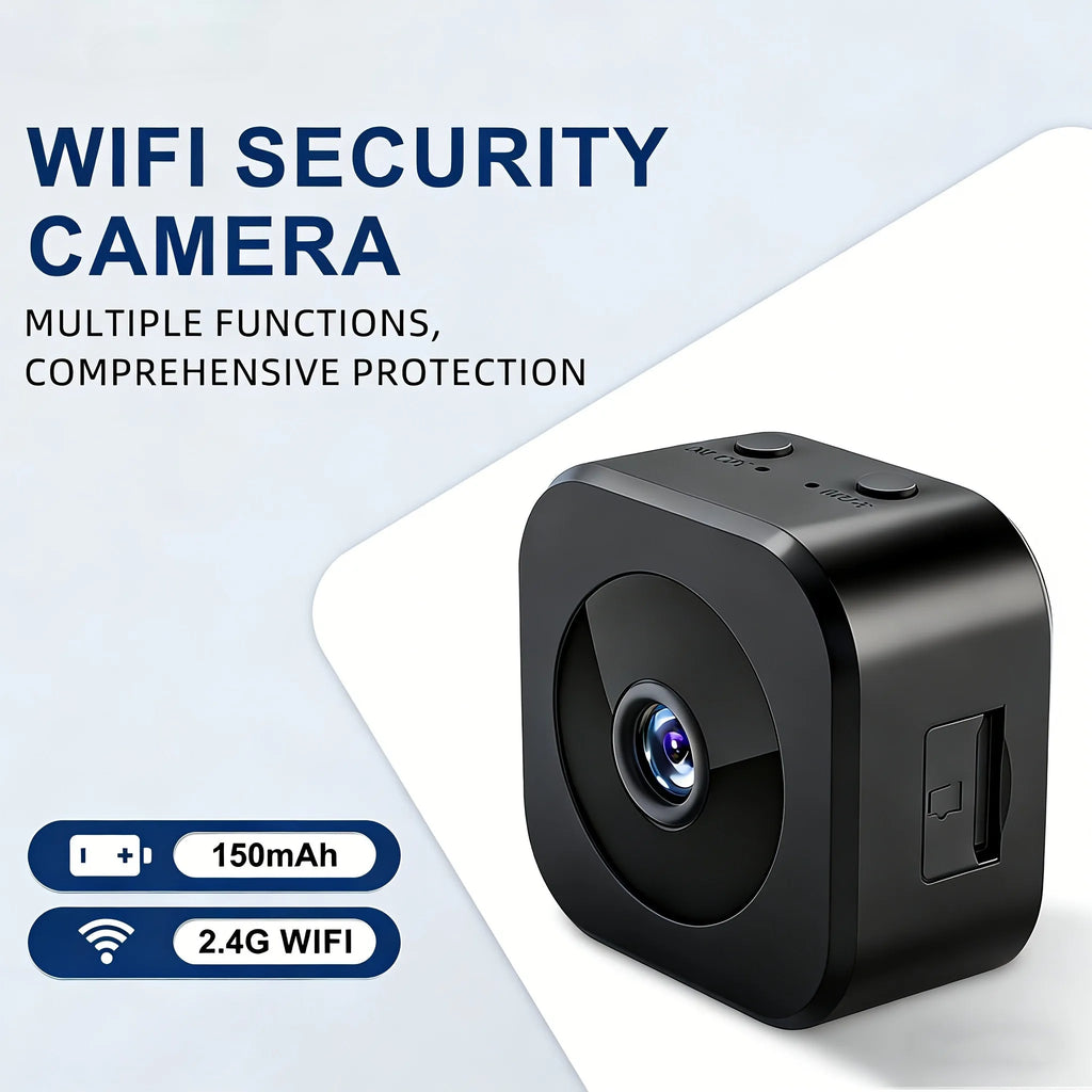 Mini WiFi Security Camera – Indoor Nanny Cam