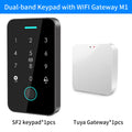 Tuya Outdoor Fingerprint Access Control Keypad