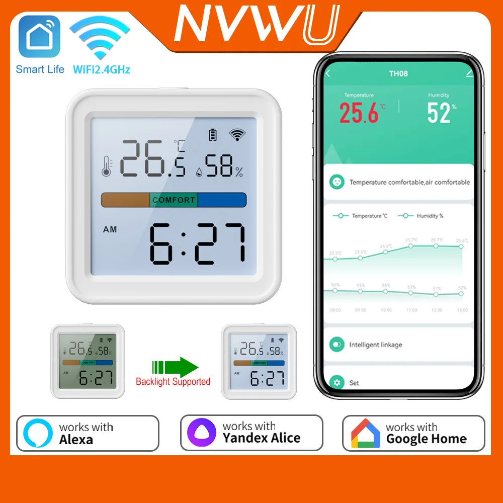 WiFi Temperature Humidity Sensor
