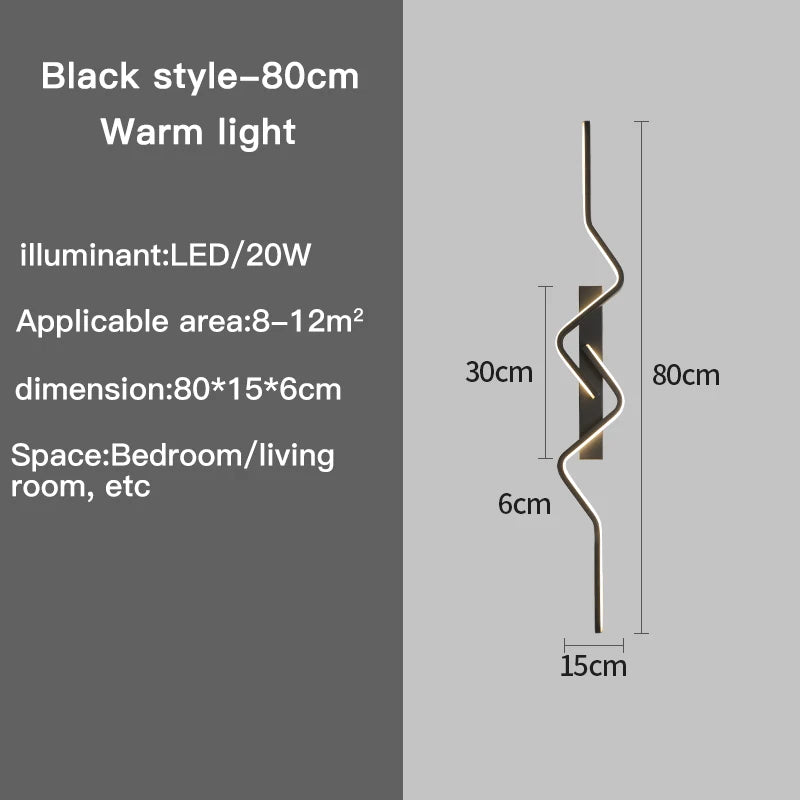 Modern Stairs Wall Light Nordic Living Room