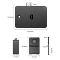 Smart Wood Door Lock Invisible Electronic Lock