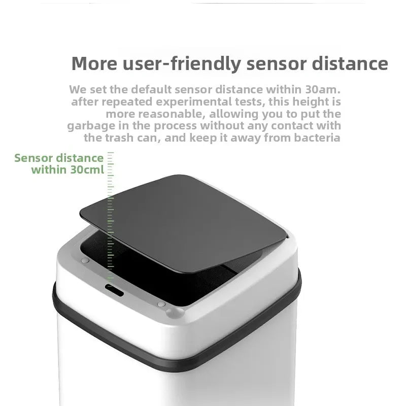 13L Smart Sensor Trash Can – Automatic Touchless