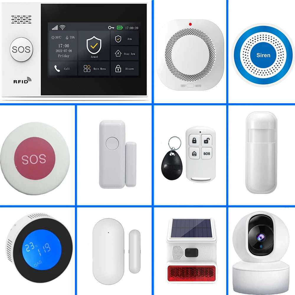 PGST 4G WiFi Smart Home Alarm System – Tuya App