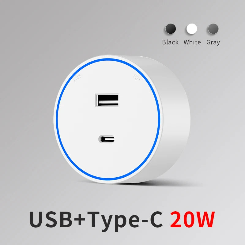 Universal Power Strip with USB Ports