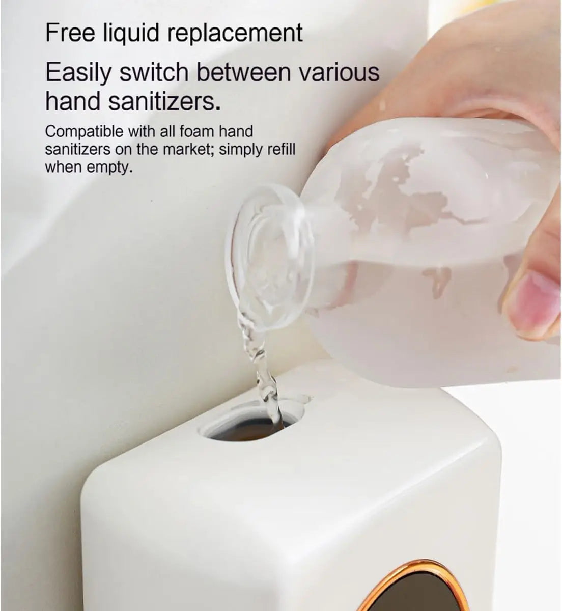 Automatic Soap Dispenser 480ml Smart Sensing