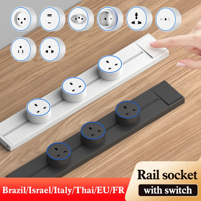 Universal Power Strip with USB Ports