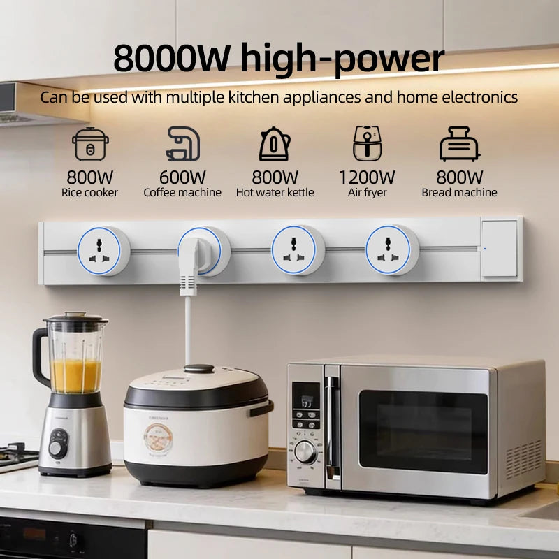 Universal Power Strip with USB Ports