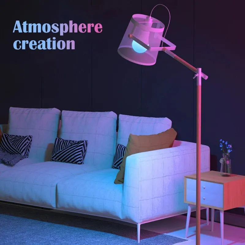 LED RGB Light  E27  Remote Control