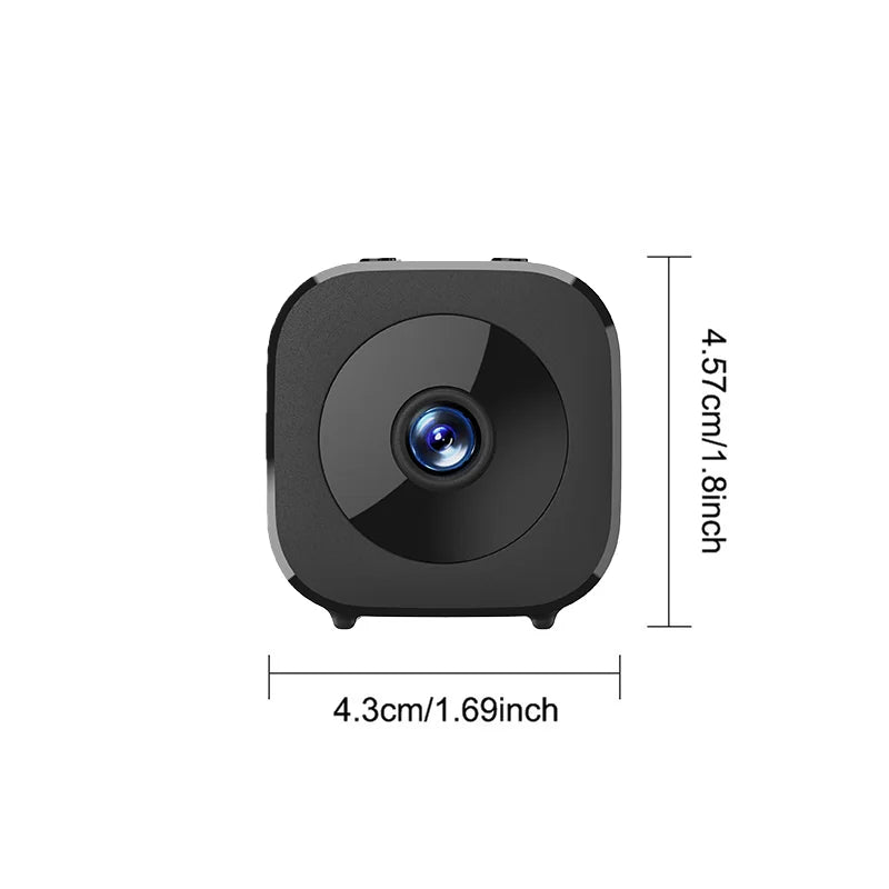 Mini WiFi Security Camera – Indoor Nanny Cam