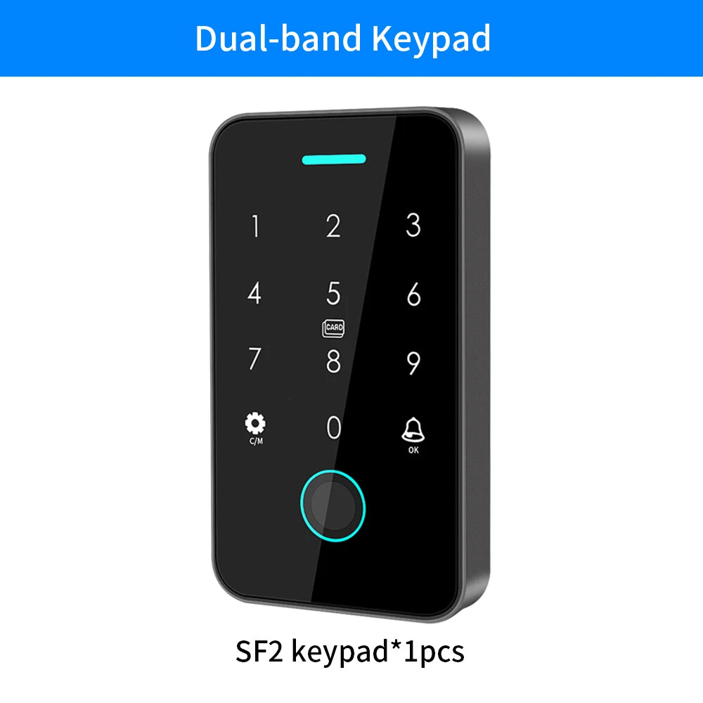 Tuya Outdoor Fingerprint Access Control Keypad
