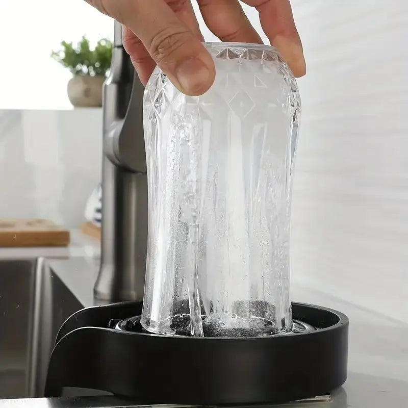 1pc Plastic Automatic Cup Washer High Pressure Glass Cleaner
