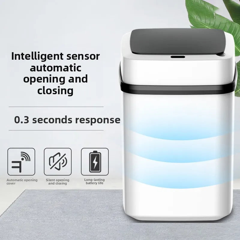 13L Smart Sensor Trash Can – Automatic Touchless