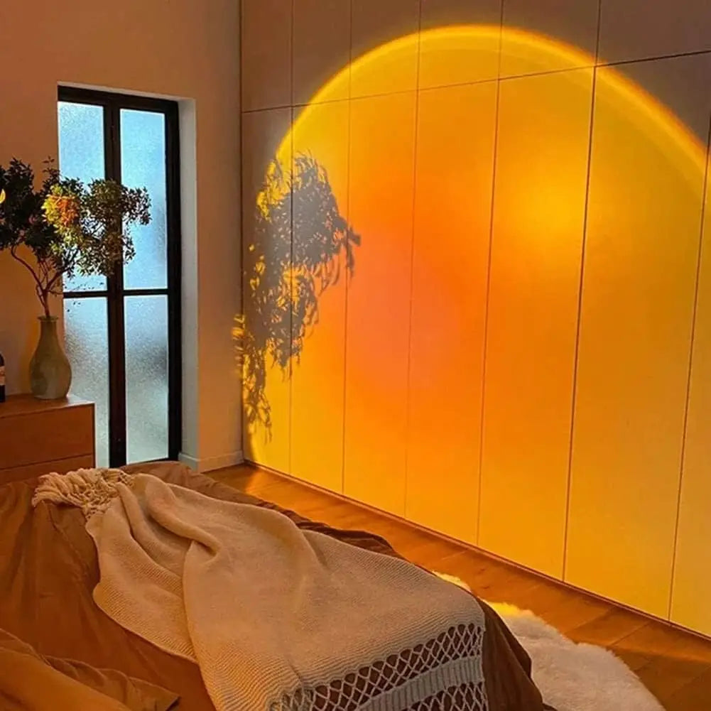 Sunset Projection Lamp – USB Atmosphere Light