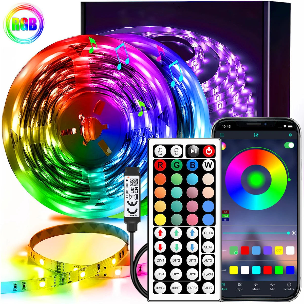 RGB LED Strip Light