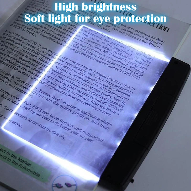 LED Book Light – Eye-Care Reading Lamp