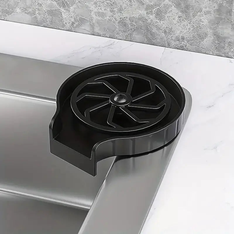 1pc Plastic Automatic Cup Washer High Pressure Glass Cleaner