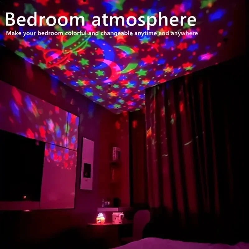 LED Starry Sky Night Lights USB Projector Lamp