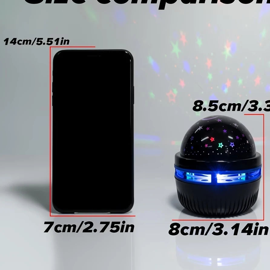 LED Starry Sky Night Lights USB Projector Lamp